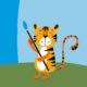 Lasche 2043 Mini Kids "Tiger"